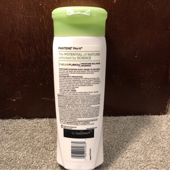 Pantene Pro-V Nature Fusion Moisture Balance Shampoo, Ginger & Aloe Vera 12.6oz - Picture 3 of 8